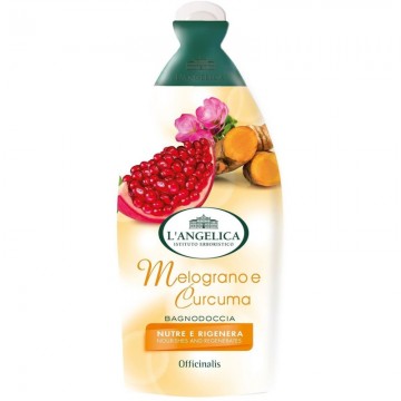 L'ANGELICA MELOGRANO E CURCUMA dušo gelis su granatų ekstraktu ir ciberžole 500 ml