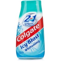 COLGATE 2IN1 TOOTHPASTE ICY BLAST balinanti dantų pata ir dantų skalavimo skystis viename 100 ml
