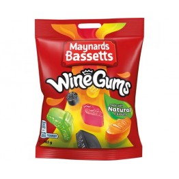 BAG MAYNARD - BASS WINE GUMS guminukai 164 g