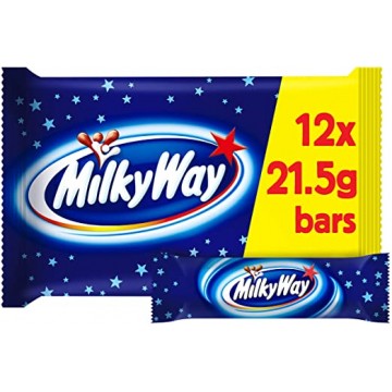 MILKY WAY šokoladiniai batonėliai 12 vnt