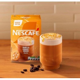 NESCAFE GOLD LATTE VANILLA COOKIE DOUGH SACHET kavos gėrimas 133 g