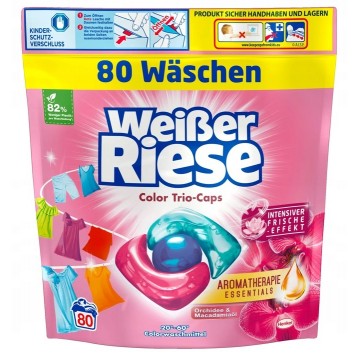 WEIBER RIESE COLOR skalbimo kapsulės spalvotiems 80 vnt