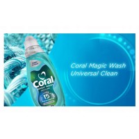 CORAL universalus skystas skalbiklis 840 ml