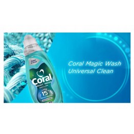 CORAL universalus skystas skalbiklis 840 ml