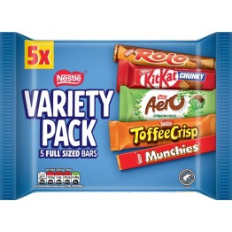 NESTLE VARIETY PACK įvairių skonių šokoladų rinkinys 218 g