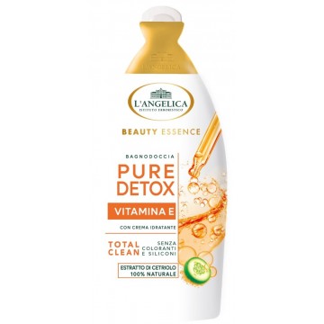L'ANGELICA BEAUTY PURE DETOX švelni dušo želė su vitaminu e 520 ml