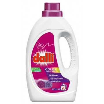 DALLI COLOR skystas skalbiklis spalvotiems audiniams 1,1 l