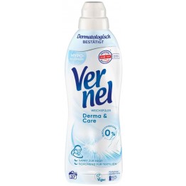 VERNEL DERMA & CARE audinių minkštiklis 814 ml