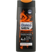 BALEA MEN DUSCHGEL DEEP SENSATION 3in1 vyriškas dušo gelis 300 ml