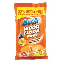 DUZZIT drėgnos grindų valymo servetėlės 24 vnt