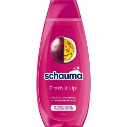 SCHAUMA FRESH IT UP PASSIONSFRUCHT plaukų šampūnas 400 ml
