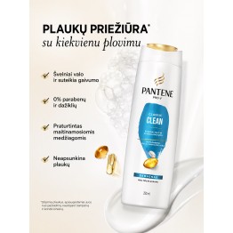 PANTENE CLASSIC kasdienis plaukų šampūnas 250 ml