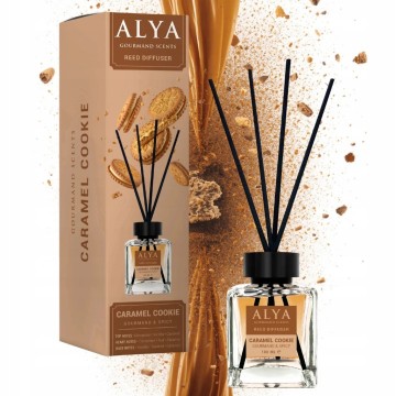 ALYA GOURMAND CARMEL COOKIE namų kvapas saldaus karamelės ir šviežiai keptų sausainių aromato 100 ml