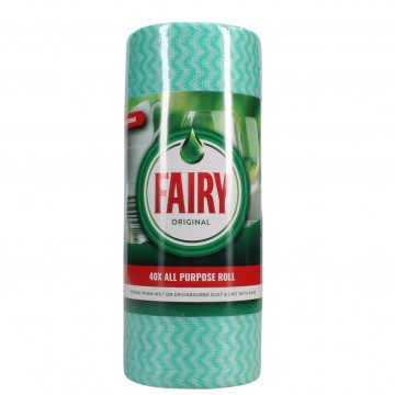 FAIRY ROLL ALL PURPOSE valymo servetėlės 40 vnt