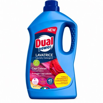 DUAL COLORATI skystas skalbiklis spalvotiems 1,8 l DUAL COLORATI skystas skalbiklis spalvotiems 1,8 l