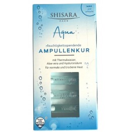 SHISARA AMPULLENKUR ampulės veidui su hialurono rūgštimi 7x2 ml
