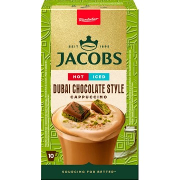 JACOBS Dubajaus šokolado skonio kapučinas 8x15 g