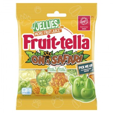 BAG FRUITTELLA JELLIES SAFARI guminukai 110 g