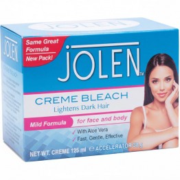 JOLEN veido ir kūno plaukelių šviesinimo kremas 125 ml + 30 g