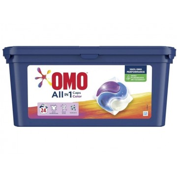 OMO COLOR skalbimo kapsulės 24 vnt