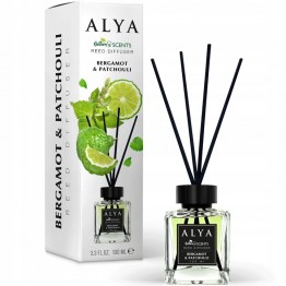 ALYA BERGAMOT & PATCHOULI namų kvapas gaivaus citrusų ir sodraus pačiulio aromato 100 ml
