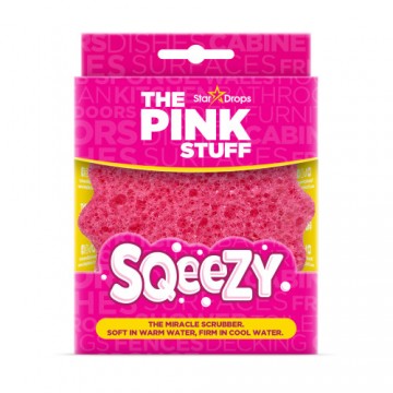 THE PINK STUFF SQEEZY DUAL kempinė 1 vnt