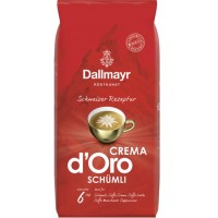 DALLMAYR CREMA D' ORO SCHUMLI kavos pupelės 1 kg