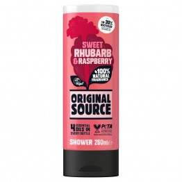 ORIGINAL SOURCE SWEET RHUBARB RASPBERRY dušo žėlė 250 ml