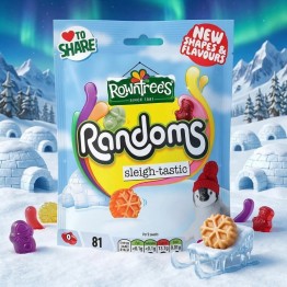 ROWNTREE RANDOMS FESTIVE šventiniai vaisiniai guminukai 130 g