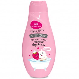 THE FRUIT COMPANY SHOWER GEL STRAWBERRY CHANTILLY dušo gelis 600 ml