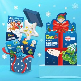 TINTI vaikiškas vonios rinkinys su vonios bomba ir putomis 1 vnt