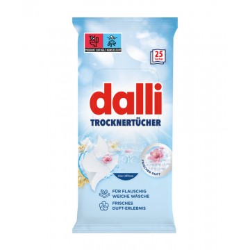 DALLI TROCKNER TUCHER skalbinių džiovyklės servetėlės 25 vnt