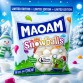 HARIBO MAOAM SNOWBALLS vaisių skonio kramtomi saldainiai 140 g