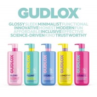 GUDLOX GLOSS GLYCOLIC ACID SHAMPOO glikolio rūgšties šampūnas be sulfatų 400 ml