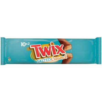 TWIX SALTED CARAMEL šokoladiniai batonėliai 460 g
