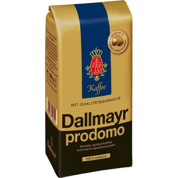 DALLMAYR PRODOMO aukščiausios kokybės kavos pupelės 500 g
