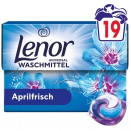 LENOR APRILFRISCH universalios skalbimo kapsulės 19 vnt