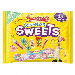 SWIZZ SCRUMPTIOUS SWEETS įvairių saldumynų rinkinys 351 g