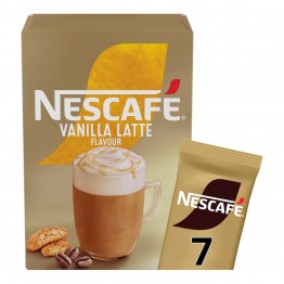 NESCAFE GOLD LATTE VANILLA kavos gėrimas 7vnt. 