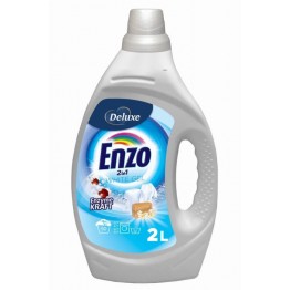 DELUXE ENZO skystas skalbiklis baltiems audiniams 2 l