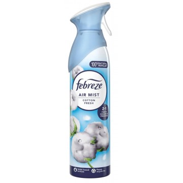 FEBREZE COTTON FRESH purškiamas oro gaiviklis 185 ml FEBREZE COTTON FRESH purškiamas oro gaiviklis 185 ml