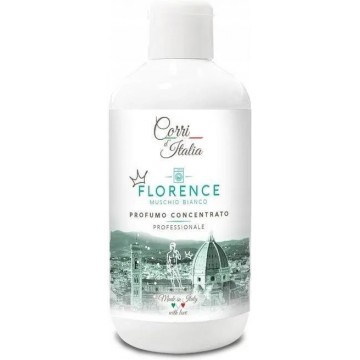 CORRI FLORENCE baltojo muskuso ir vanilės aromato parfumuotas audinių kvapas 250 ml