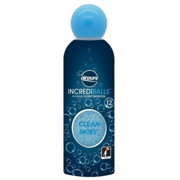 AIRPURE CLEAN SKIES kvapiosios skalbimo granulės švaros aromato 128 g