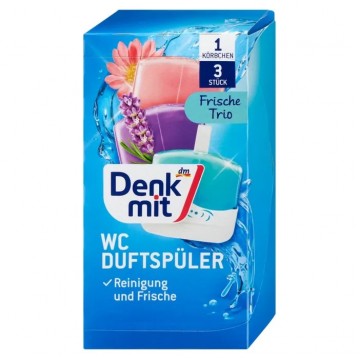 DENKMIT FRISCHE TRIO wc muiliukai 3 vnt
