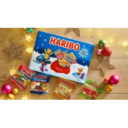 HARIBO SELECTION BOX kalėdinė guminukų dėžutė 182 g