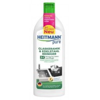 HEITMAN PURE GLASKERAMIK REINIGER 3IN1 stiklo keramikos ir nerūdijančio plieno valiklis 250 ml