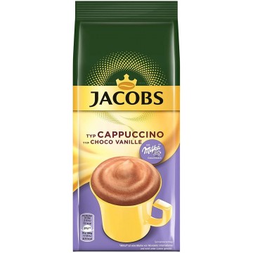 JACOBS CAPPUCCINO MILKA CHOCO VANILLE kapučinas 500 g