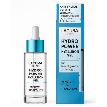 LACURA HYDRO POWER hialurono gelis veidui 30 ml