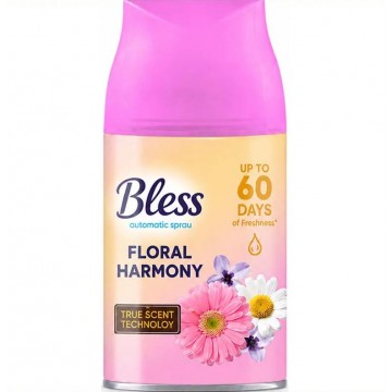 BLESS FLORAL HARMONY automatinio oro gaiviklio papildymas 250 ml