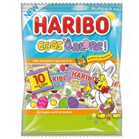 HARIBO EGGS GALORE MINIS Velykiniai vaisių skonio guminukai 160 g